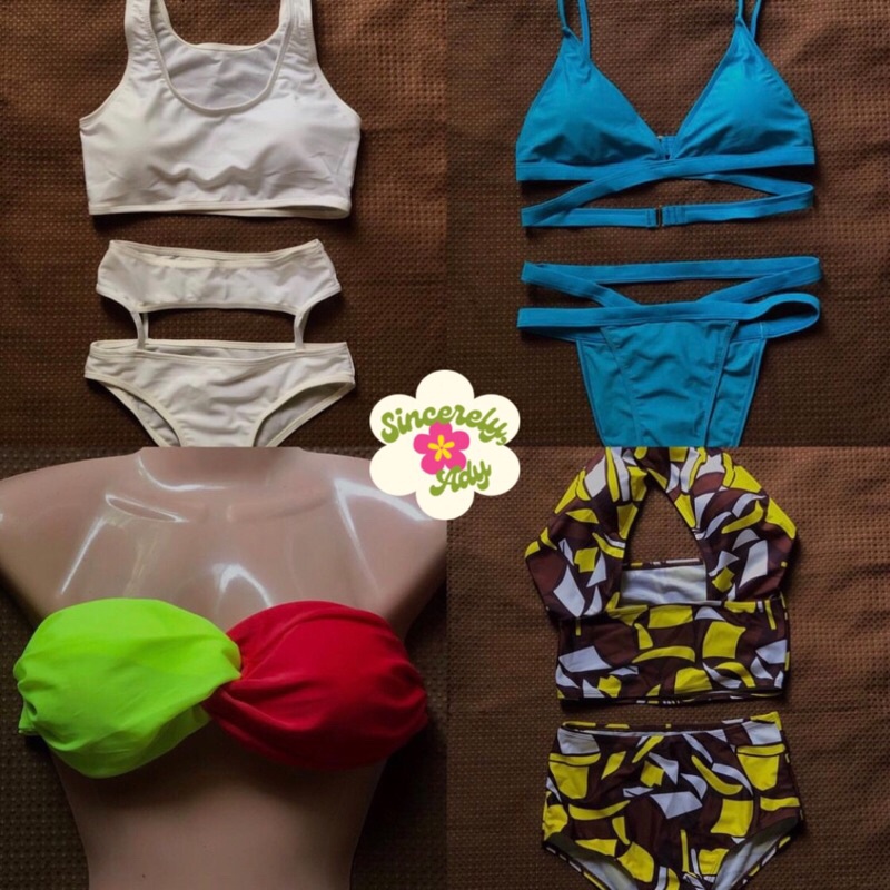 SUMMER SWIMSUIT, BIKINI & MORE | SINCERELY, ADY | Shopee Philippines