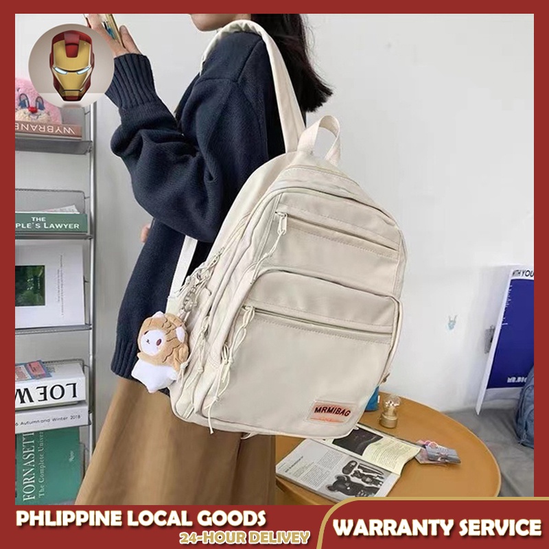 School Bag Backpack Computer Bag Student Simple Washable Woman Backpack Large Capacity Korean
