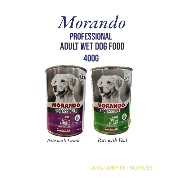 Morando Professional Can Dog Food 400g Shopee Philippines
