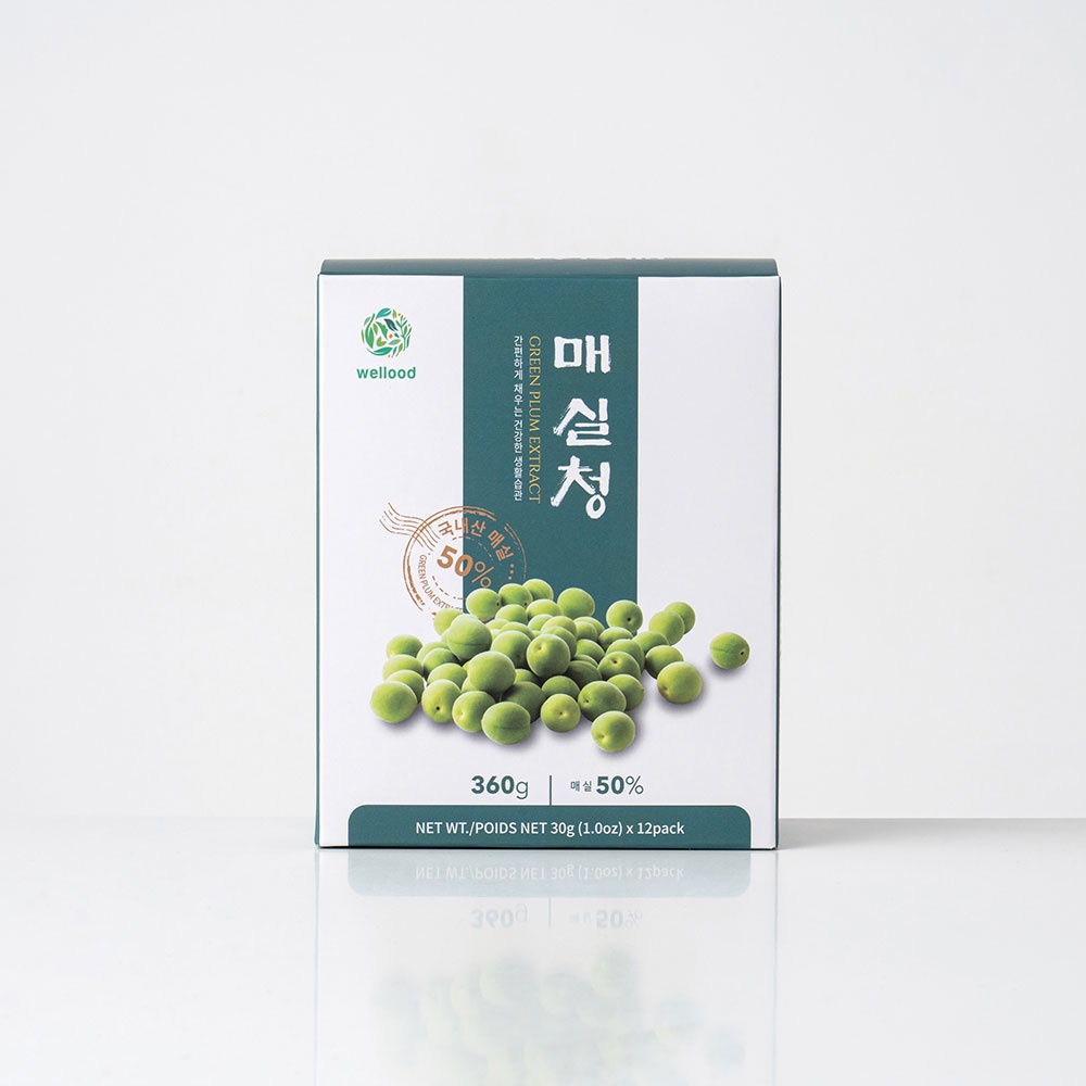 Haenuri Green Plum Syrup 12 packets 360g Shopee Philippines