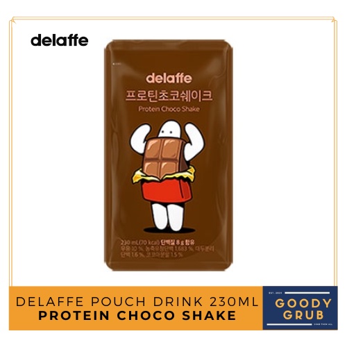 Delaffe Protein Choco Shake Pouch Korean Drink Ml Tiktok Famous