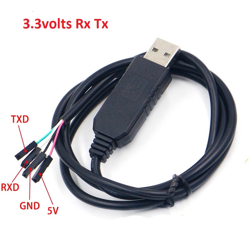 USB to TTL for 3.3volts Rx Tx only working | Shopee Philippines