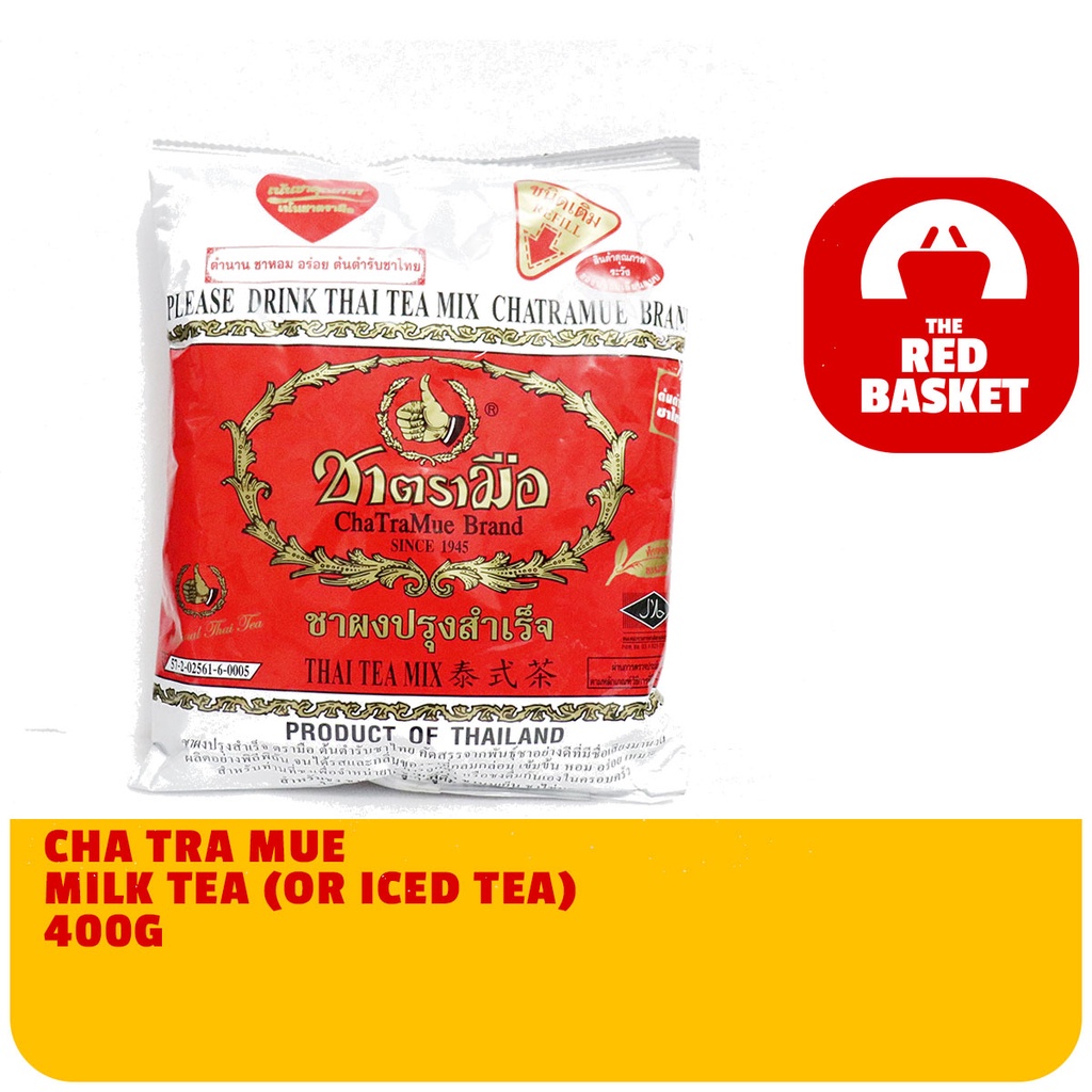 CHA TRA MUE MILK TEA (OR ICED TEA) THAI TEA MIX 400G | Shopee Philippines