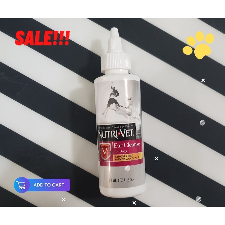 NutriVet Ear Cleanse for Dogs 118ml Shopee Philippines
