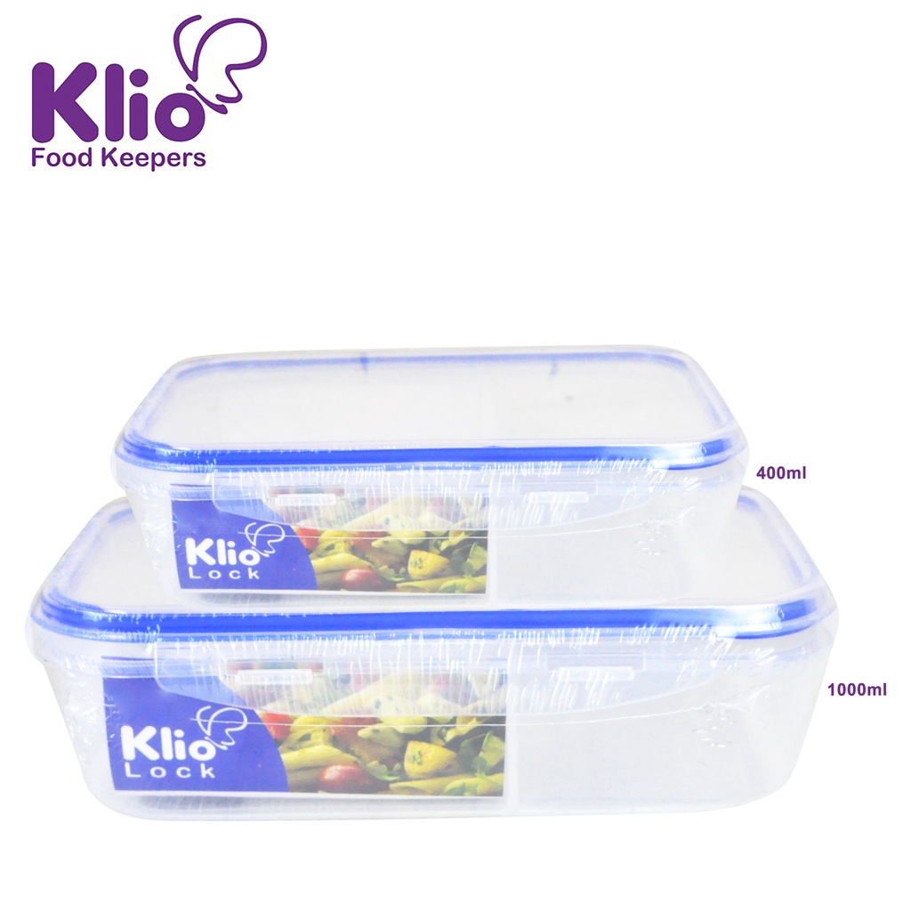 KLIO by Winland Rectangular Food Keeper Lock Series Kitchenware