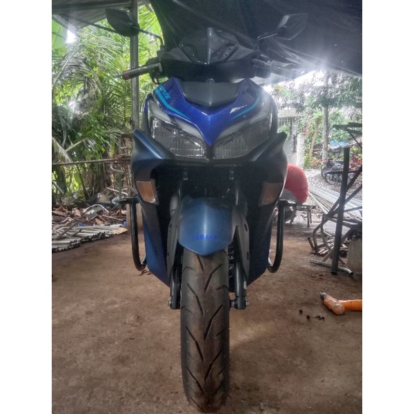 Yamaha Aerox V Crash Guard Half Design Shopee Philippines