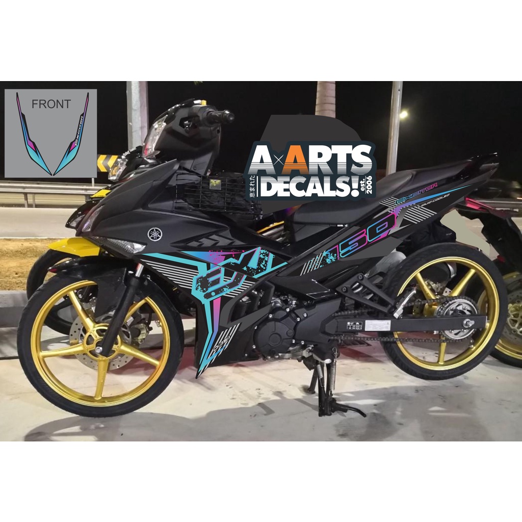 Yamaha Sniper Exciter 150 Malaysian Sticker Decals v1/v2 Shopee