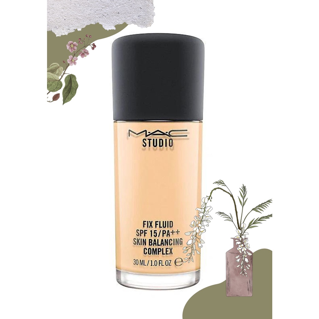 MAC Studio Fix Fluid Foundation 30ML Shades NC15 Shopee Philippines