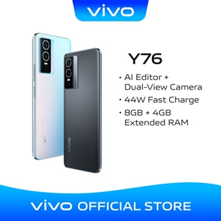 vivo Y76 5G, 8GB+4GB Extended RAM, 128GB ROM, 44W Fast Charge, Smartphone