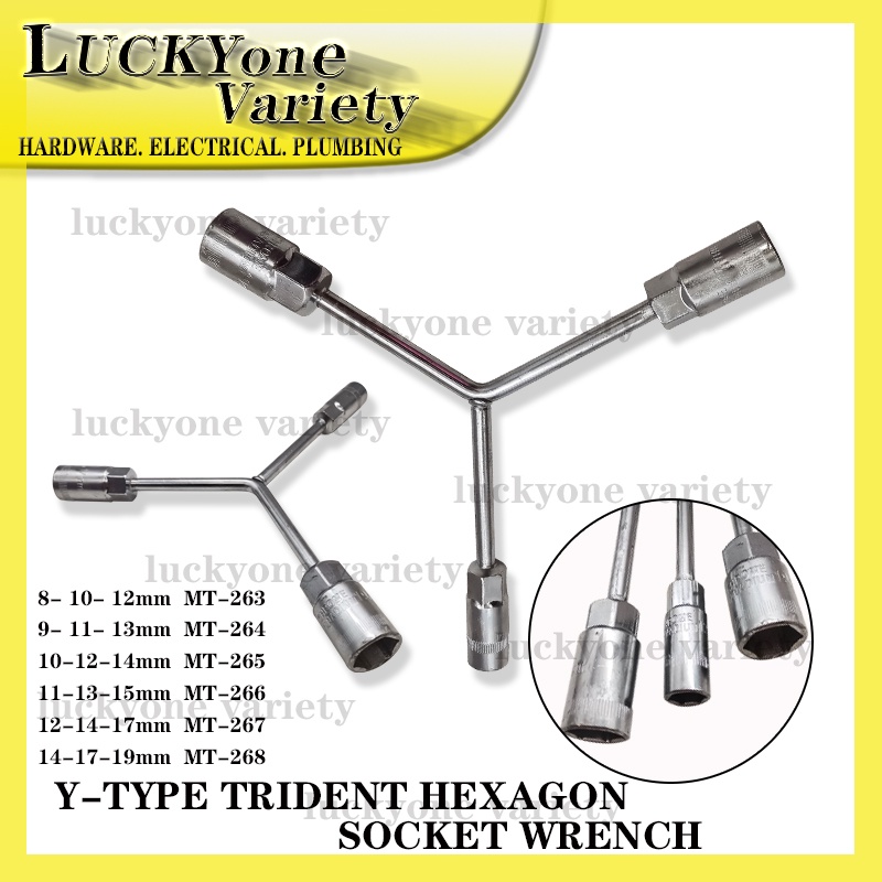 YTYPE TRIDENT HEXAGON SOCKET WRENCH (LONG) Shopee Philippines