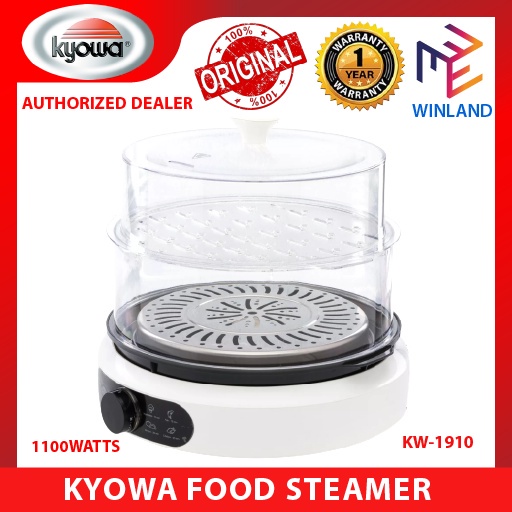 KYOWA by Winland 2Layer Transparent & Collapsible Steamer Trays