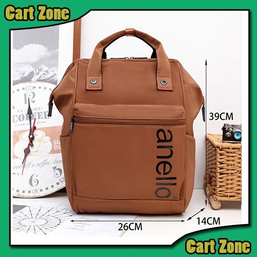 CartZone High Quality Anelo Waterproof Travel Anello Luxury Nylon
