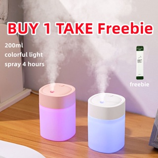 ✅100% Original 220ml Air Humidifier USB Charge Electric Warm Night Light Aroma Diffuser