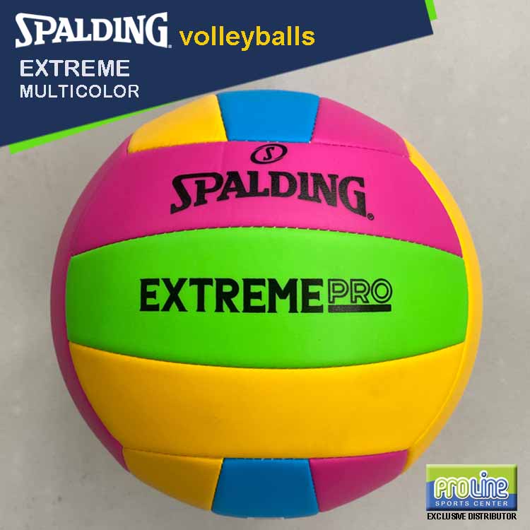 SPALDING Extreme Multicolor Original Beach Volleyball Shopee Philippines