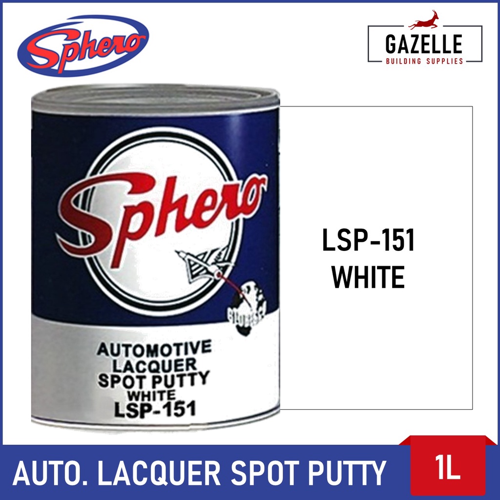 Sphero Lacquer Spot Putty White 1L Shopee Philippines
