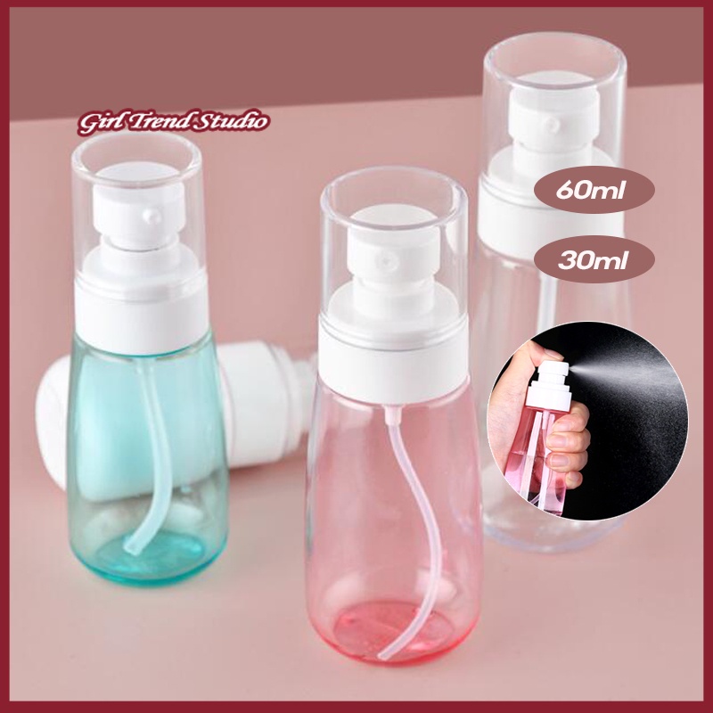 Mini Travel Bottle Set Spray Bottles, Empty Fine Mist Plastic Small
