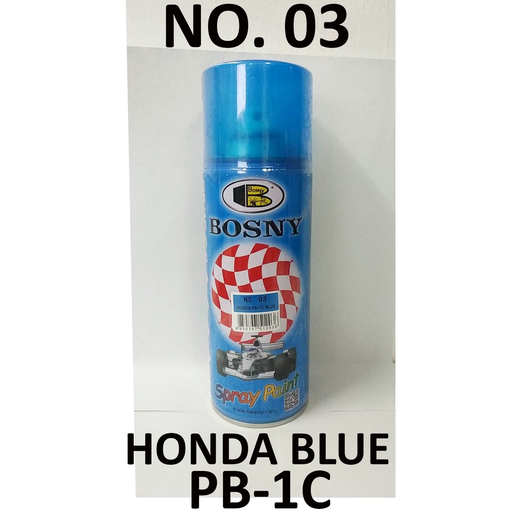 Bosny Spray Paint No Honda Blue Pb C Grams Per Can Quick