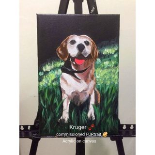 Pet Customized Pet Portrait painting commission #1