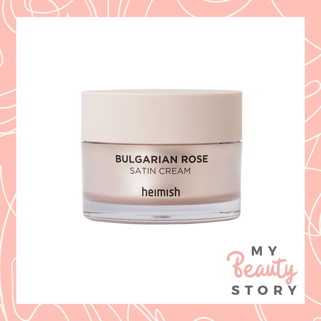 Heimish Bulgarian Rose Satin Cream 55ml | Shopee Philippines