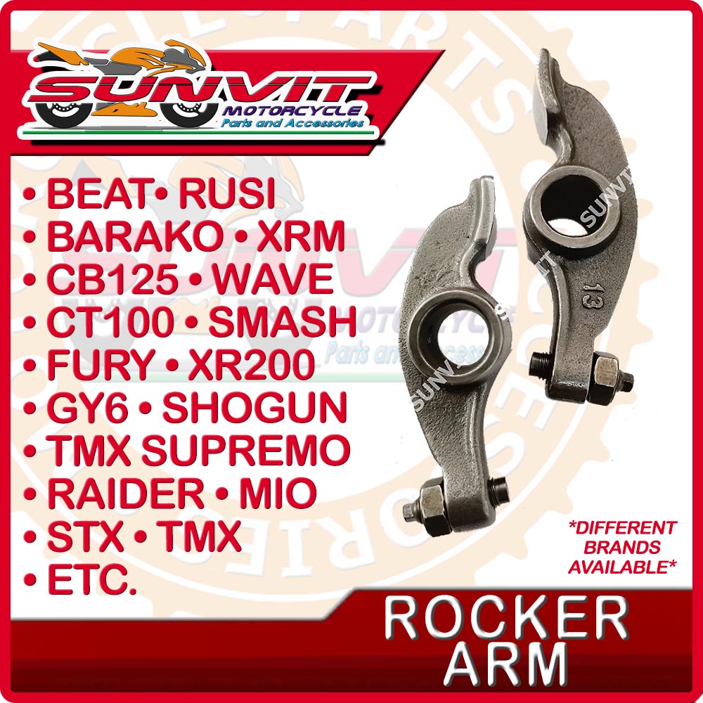 MOTORCYCLE ROCKER ARM XR200 BEAT WAVE110 RAIDER150 SMASH FURY SHOGUN