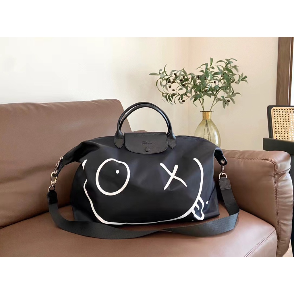 Longchamp Andre 1624 Large Size Travelling Bag Shoulder Bag Dumpings Bag Hand Bag Crossbody Bag