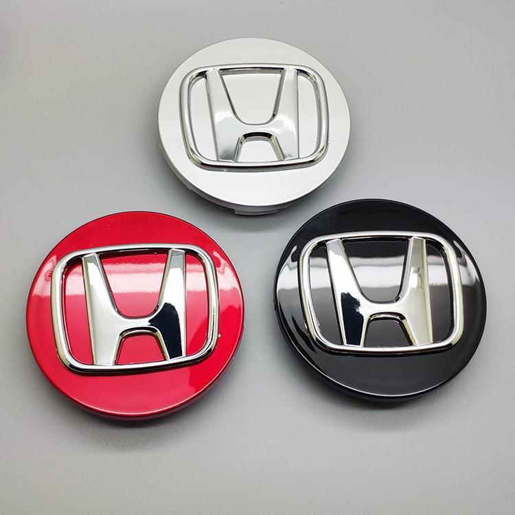 4 PCS/SET 58mm 69mm Wheel Center Cap Logo Honda Hub cap Cover Badge
