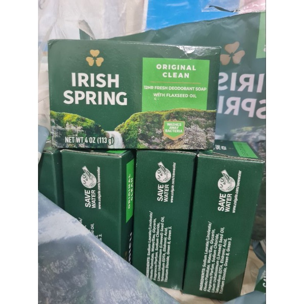 Irish spring original scent soap from US 113 grams
