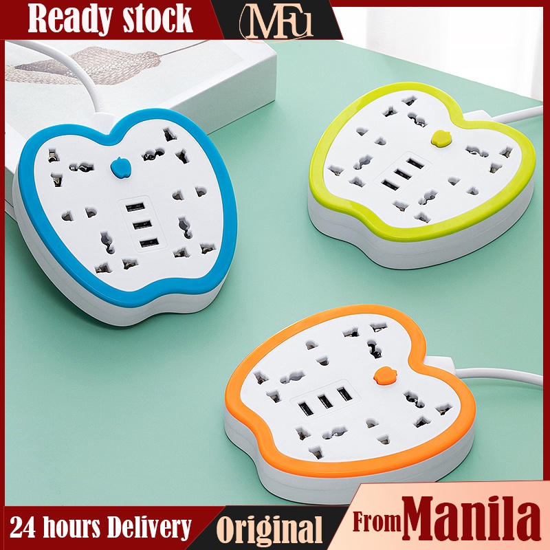 Universal MultiFunction Socket Extension Outlet Power Sockets Strip