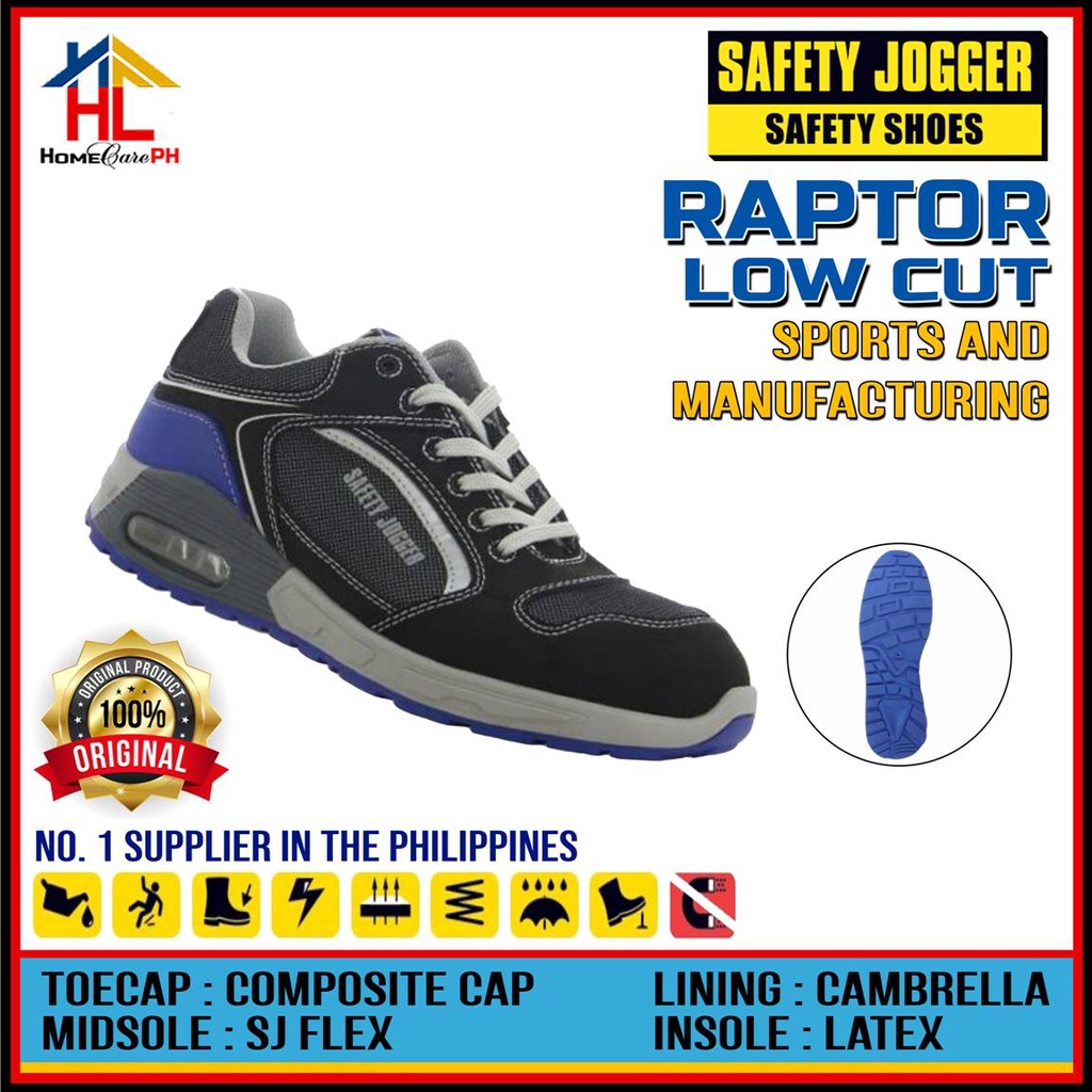 Safety Jogger Raptor S1P SRC Men's Sport Footwear with Free 1