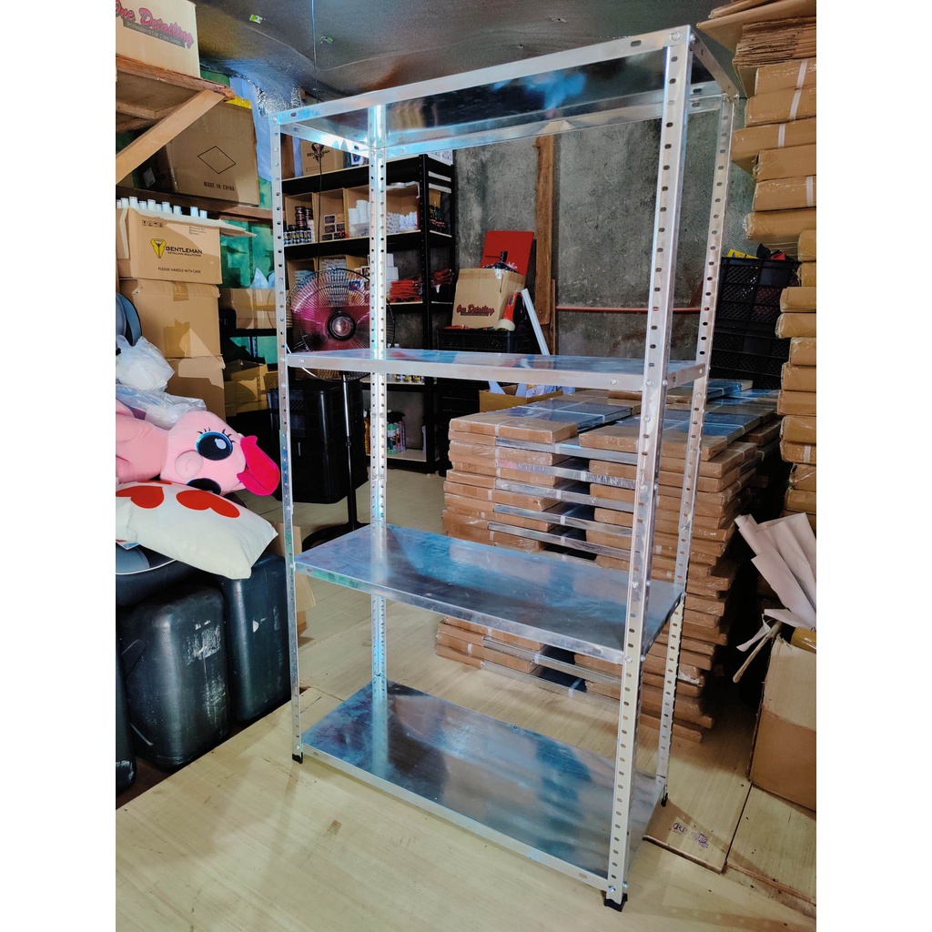 [COD] 4 Layer Bolted Galvanized Rack Storage System Racking Shelving
