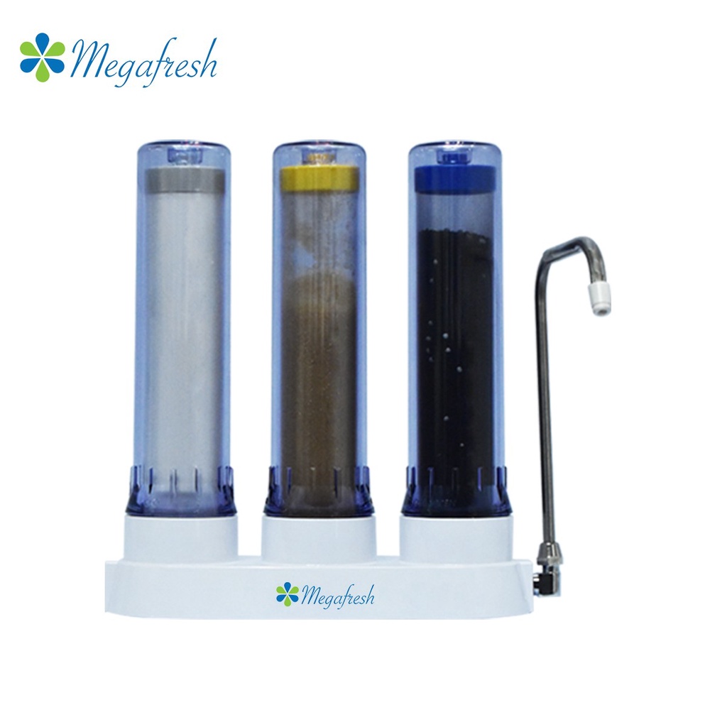 Megafresh Alpha Lite 3 (FAC-3) Water Purifier 3 Stages | Shopee Philippines