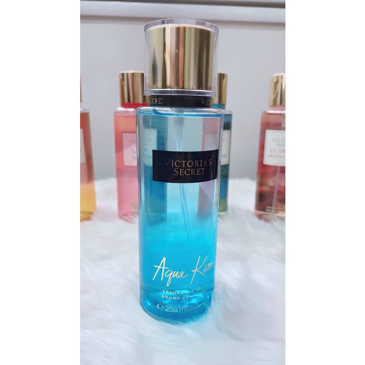 Authentic Victoria's Secret AQUA KISS Fragrance Mist 250ml Shopee