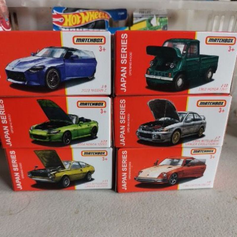 matchbox Japan series boxed opening Moving parts diecast model cars JDM