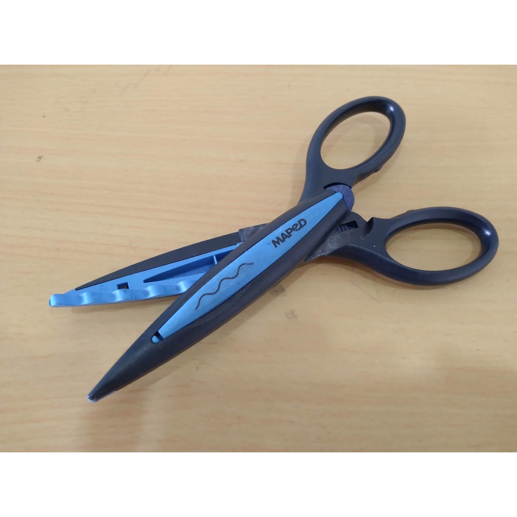 Maped Craft Scissors Wavy Design Shopee Philippines
