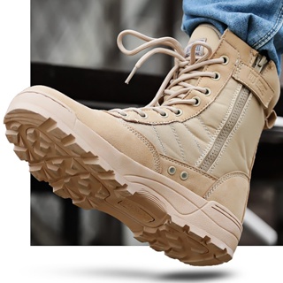 COD Ultra Light Tactical Military Boots for Men Outdoor Combat Boots Jungle Boots