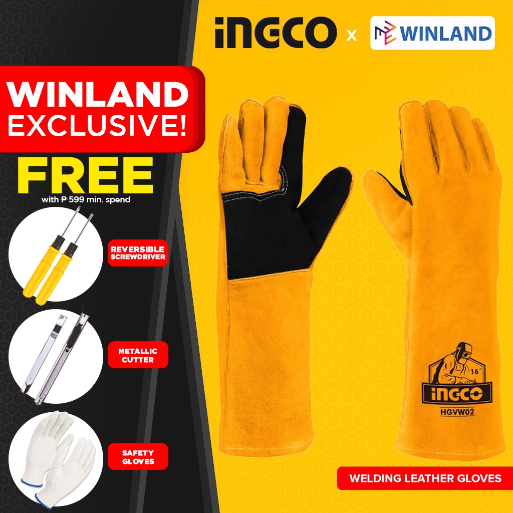 INGCO by Winland Professional Full Protection 16" Welding Leather