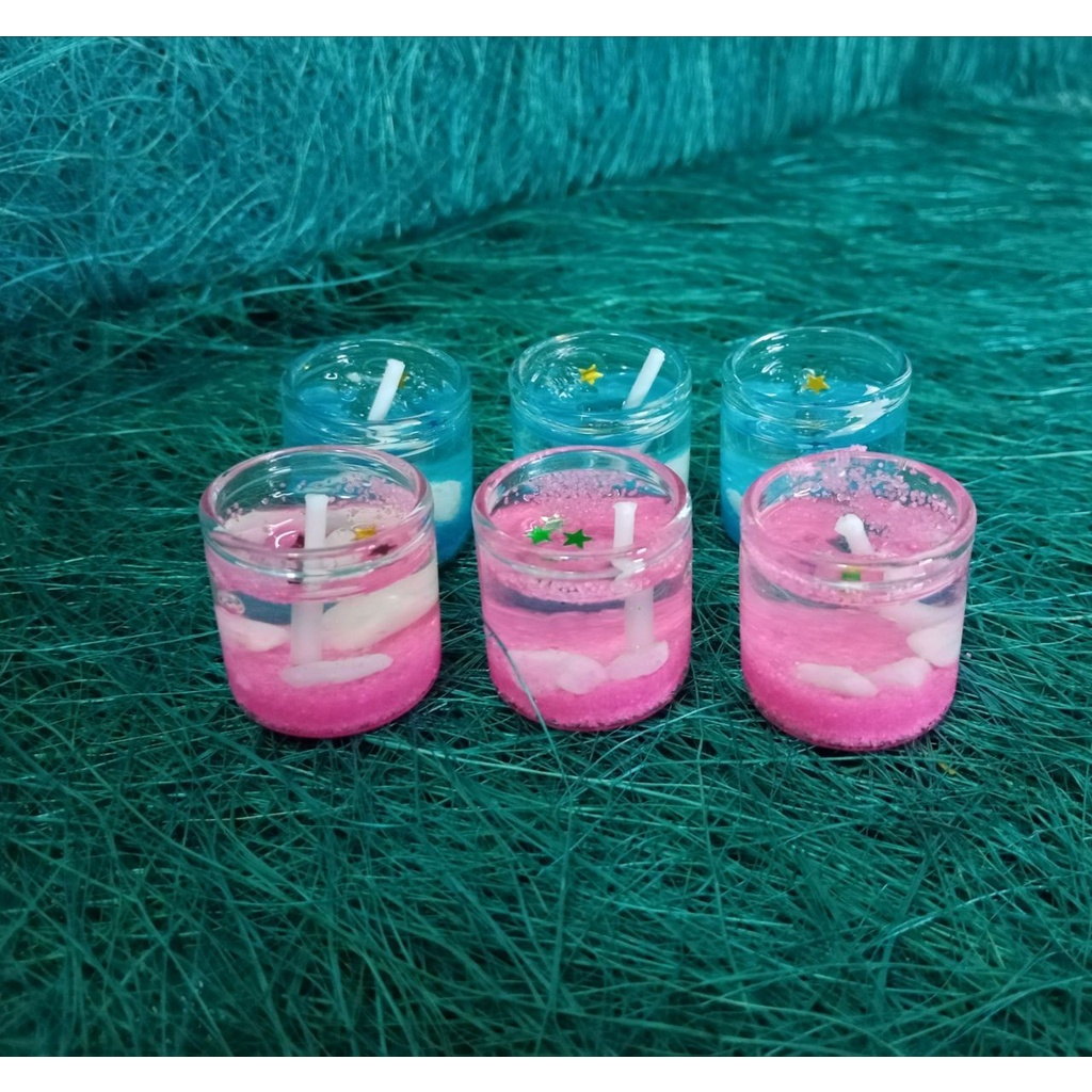Mini Gel Candle Souvenir (Cute Size DIY) Shopee Philippines