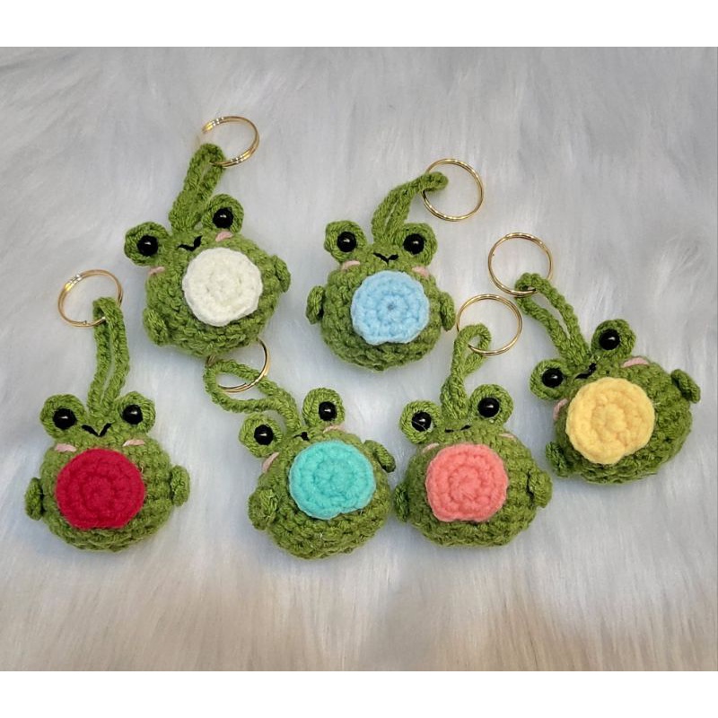 Cute Frogs Keychains. Shopee Philippines