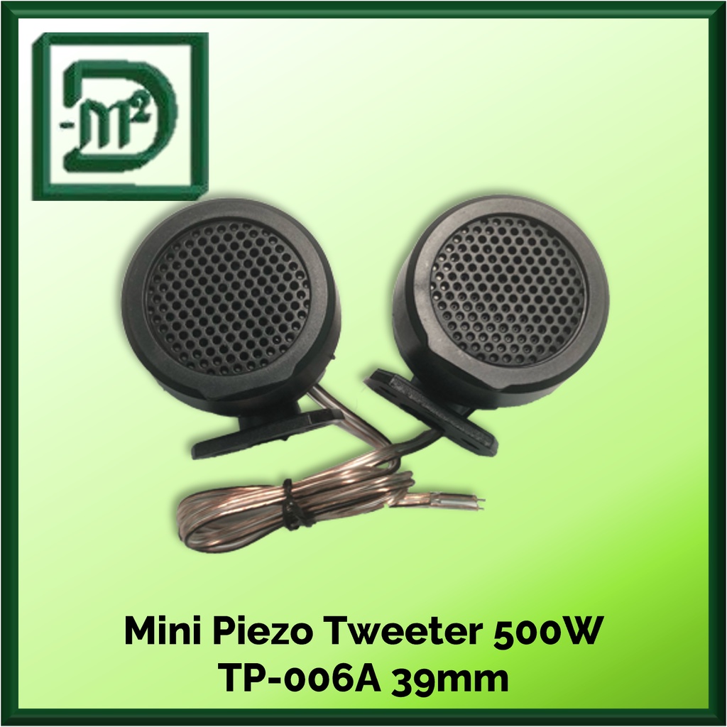 Mini Piezo Tweeter 500W TP006A 39mm for Car Audio System Shopee