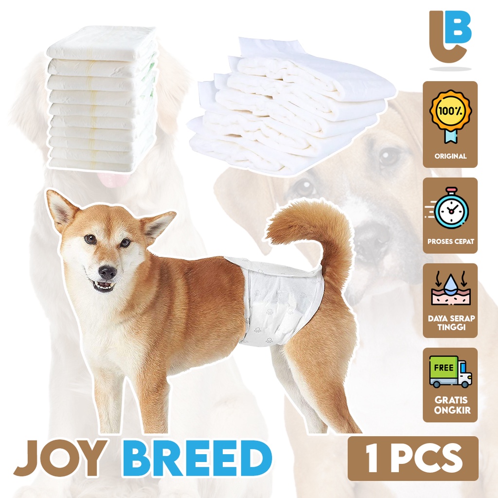 Male DOG DIAPERS PET DIAPERS FOR MALE Dogs Joy BREED OFFICIAL