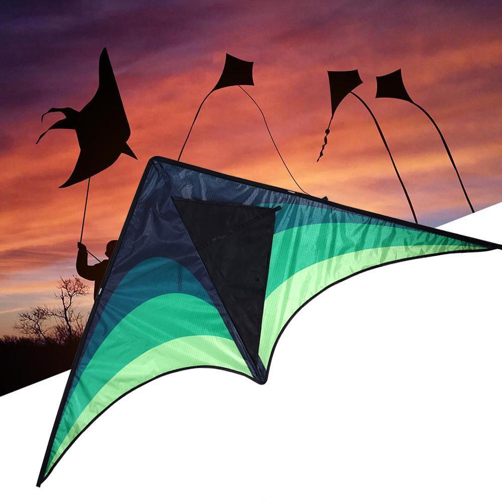 1.45m Huge Kite Green Flying Kites For Children Outdoor Toy Kite Sport