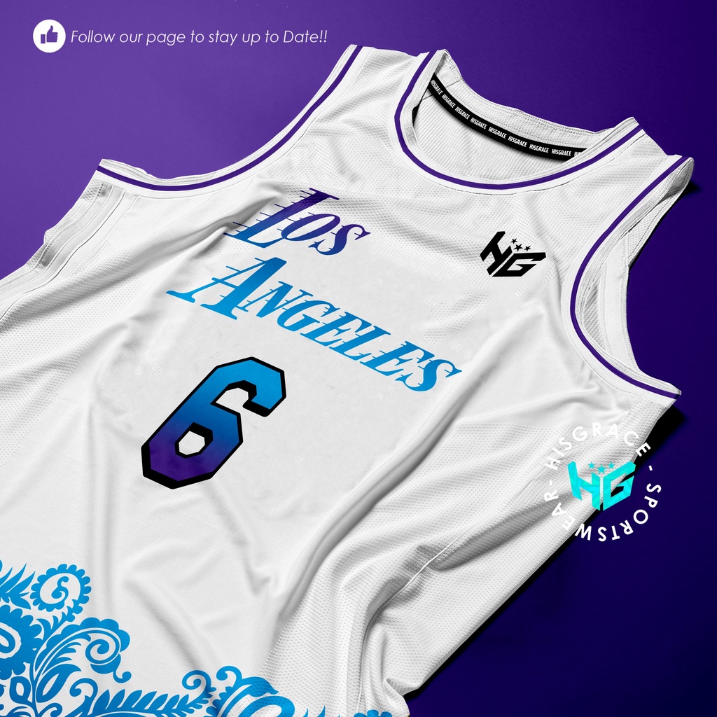 31 HG CONCEPT LAKERS BROWN FULL SUBLIMATION JERSEY