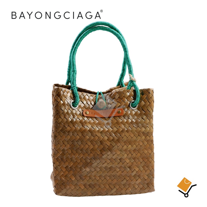 Bayongciaga Banig Boho Bayong Hand Bag Shopee Philippines