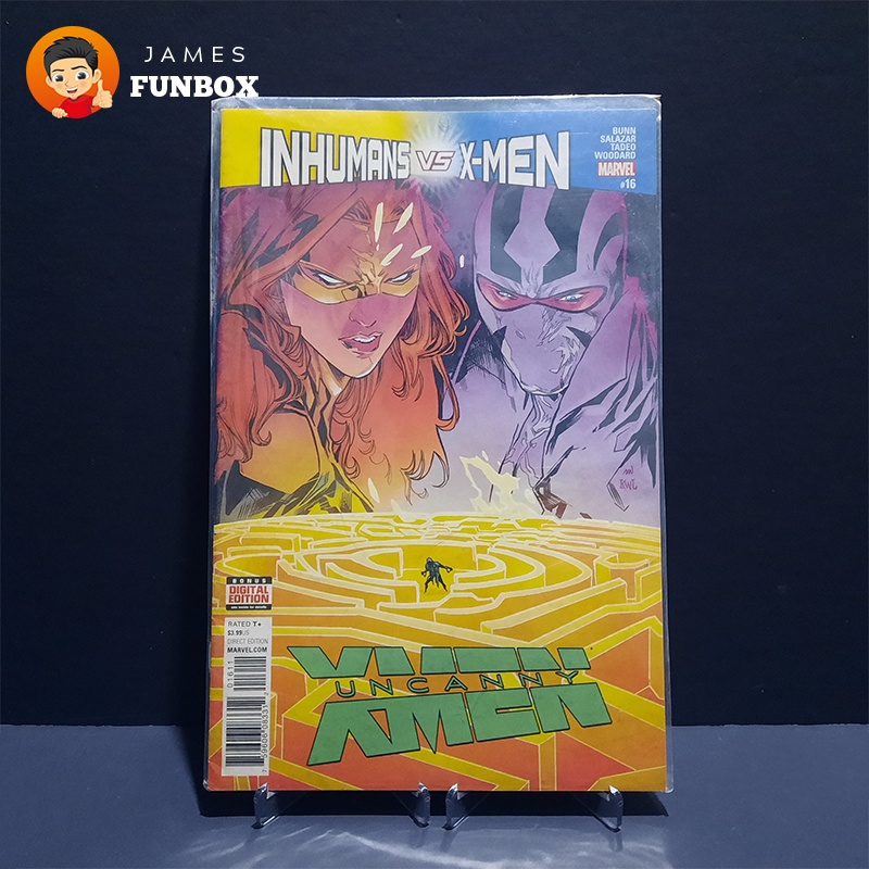 Xmen Uncanny Inhumans vs Xmen Marvel Comics Sold by James Funbox