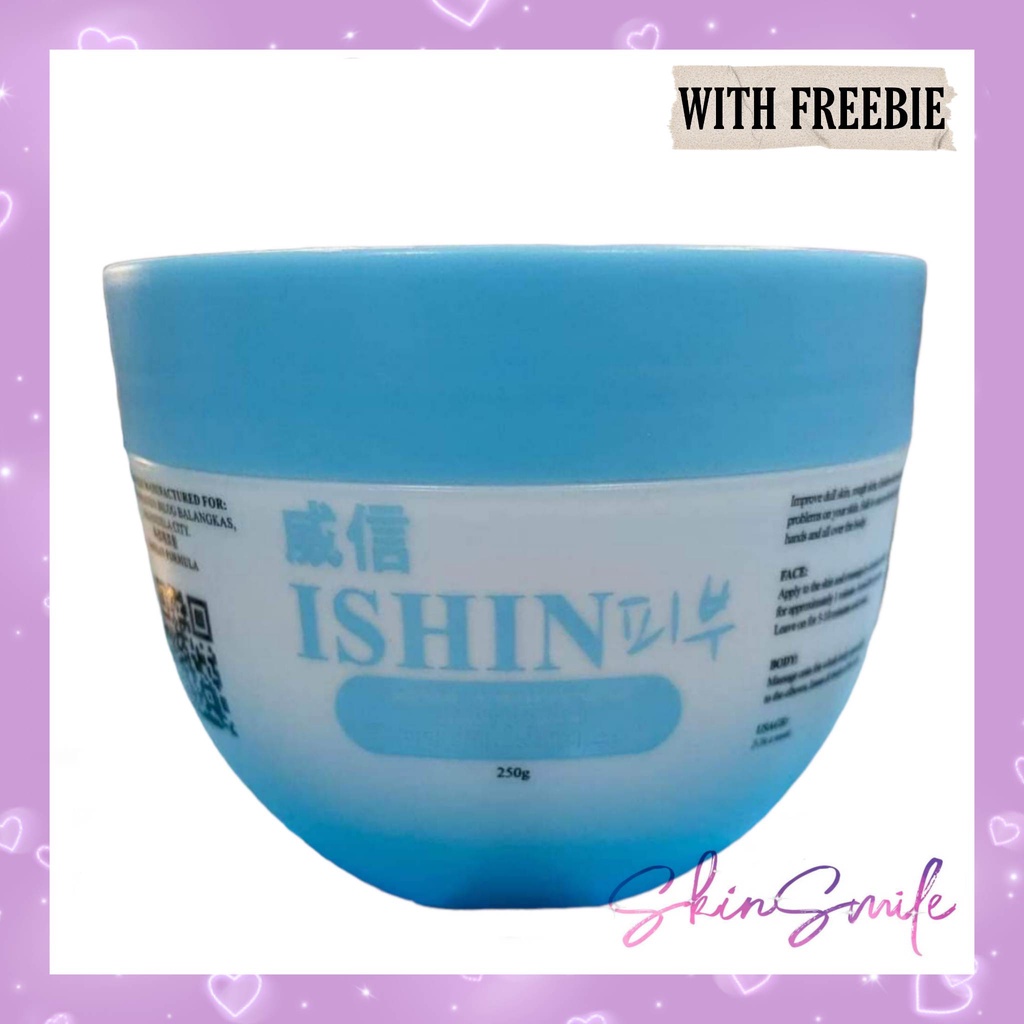 Ishin Skin Premium Whitening Body Scrub 250g Shopee Philippines
