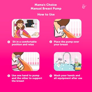 Mama’s Choice Manual Breast Pump | Portable Pump for Breastfeeding #5