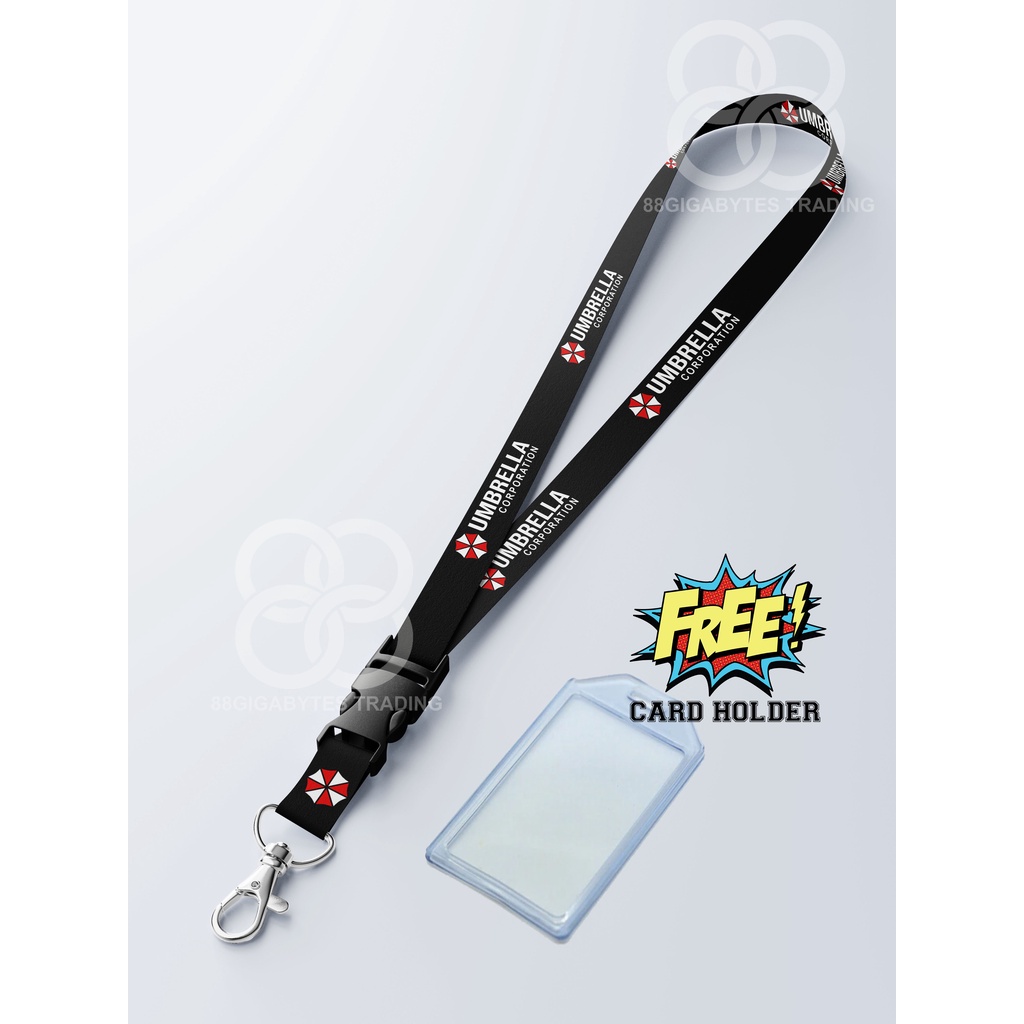 Umbrella Corporation ID Lanyard with Free ID holder Shopee Philippines