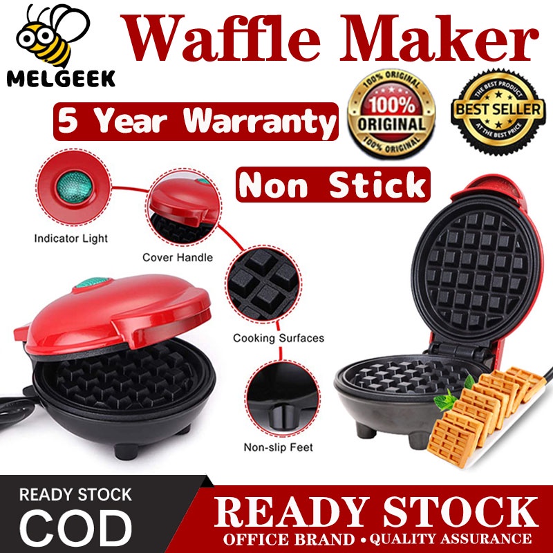 MelGeek Waffle Maker 350W power Waffle Maker Sale Nonstick Automatic