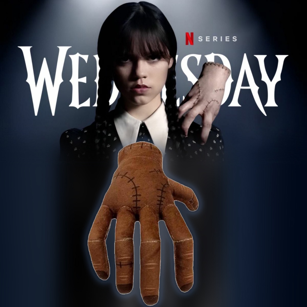 Wednesday The Thing Hand Plush Toys Netflix Adams Family the Thing hand