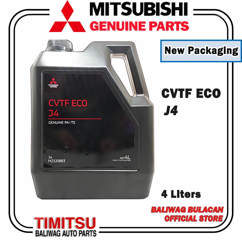 CONTINOUSLY VARIABLE TRANSMISSION FLUID CVTF J4 4LITERS MIRAGE ...